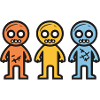 Zombies Halloween Cute