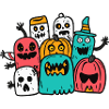 Halloween Party Figures