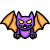 Fledermaus Halloween Lustig