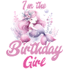 Woman Birthday Girl Mermaid