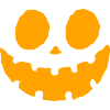 Pumpkin Face Halloween Design