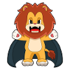 Lion Halloween Vampire