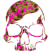 Pink Camo Skull