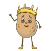 Potato Vegetable Potatoes Crown King