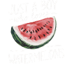 Pastèque, melon, fruit