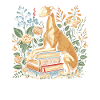 Greyhound Greyhound Flower Book Reader