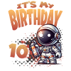 Graffiti Astronaut 10th Birthday