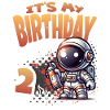 Graffiti Astronaut 2nd Birthday