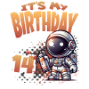 Graffiti Astronaut 14th Birthday