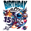 Astronaute 15e anniversaire Espace