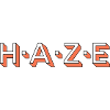 Haze lettering