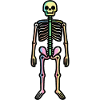 Skeleton Comic Halloween