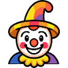 Halloween Clown Comic