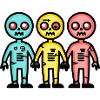 Zombies Halloween Cute
