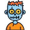 Zombie Halloween Comic