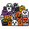 Halloween Party Figures