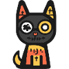 Chien Halloween Zombie