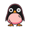 Penguin Halloween Comic Zombie