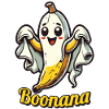 Funny Banana Ghost Boonana