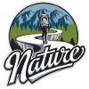 Hiking trails in nature