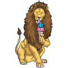 Glace Lion Waffle