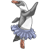 Penguin Ballerina Ballet Dance