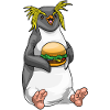 Penguin Cheeseburger