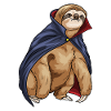 Sloth Halloween Vampire
