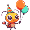 Fourmi Anniversaire Bébé