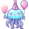 Méduse Anniversaire Bébé