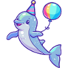 Dolphin Birthday Baby