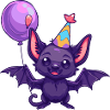 Chauve-souris Anniversaire Bébé