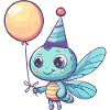 Dragonfly Birthday Baby