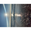 Sun over the ocean