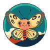 Animal papillon