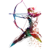 Archery sport art #archery
