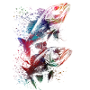 Fishing sport art #fishing