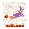 Halloween Witch Daddy's Little Witch
