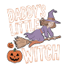 Halloween Witch Daddy's Little Witch
