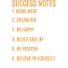 Notes de réussite
