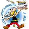 Asterix & Obelix Asterix Fødselsdagskage Design