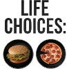 Lebensentscheidungen: Hamburger oder Pizza