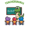 Teachersaurus Rex Dinosaure Professeur Professeur