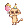 Suricate Anniversaire Bébé