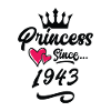 1943 Princess Birthday