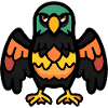 Aigle Halloween Bande Dessinée Drôle