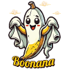 Funny Banana Ghost Ghosts Boonana