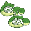 Hungry croc
