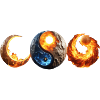 Planets on fire