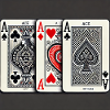 Drei Ass Kartenspiel